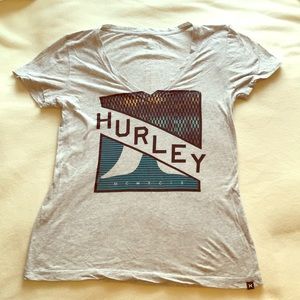 Hurley low v-neck top